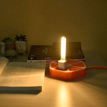 Load image into Gallery viewer, Mini Portable USB 8LED LED Night Light DC5V U Disk USB Lighting For PC Laptop Mobile Power Bank For Bedroom Decoration Reading
