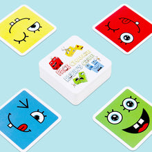 Load image into Gallery viewer, Kids Magic Face Change Cube Game Toy Face Changing Building Blocks Board Game Montessori Expression Puzzle Toys Educational Match Toy
