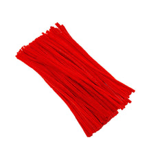 Load image into Gallery viewer, 100pcs Chenille Stem Pipe Kids DIY Creative Toys Chenille Sticks Cleaners Kindergarten Educational Handmade Material Plush Strips
