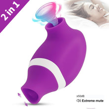 Load image into Gallery viewer, Adult Female Sucking Masturbator Vibrator Orgasmic Tongue Licking Clitoral Masturbation Sex Toy Masturbation Vibrator
