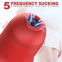 Load image into Gallery viewer, Bell Female Sucker Tongue Licking Yin Female Flirting Jump Egg Vibration Masturbation G-point Jump Egg Masturbation Vibrator
