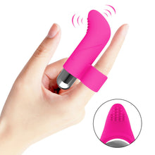 Load image into Gallery viewer, Medical Grade Silicone Rechargeable Finger Egg Skipping Vibrator Female Sex Toy Travel Mini Portable Sex Toys
