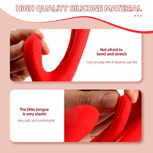 Load image into Gallery viewer, Finger Double Head 3 Point Vibrating Stick Women's Masturbation Device Women's Special Automatic Bead Turning Fun Toy
