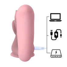 Load image into Gallery viewer, Squirrel Sucker Female Jumping Egg 10 Frequency Tongue Licking Silent Vibrating Stick Adult Sexual Toys
