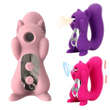Load image into Gallery viewer, Squirrel Sucker Female Jumping Egg 10 Frequency Tongue Licking Silent Vibrating Stick Adult Sexual Toys
