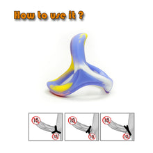 Load image into Gallery viewer, Liquid Silicone Lock Ring for Men's Sex Appeal and Recovery Couple's Sex Toys Men's Masturbation Tools
