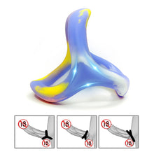 Load image into Gallery viewer, Liquid Silicone Lock Ring for Men's Sex Appeal and Recovery Couple's Sex Toys Men's Masturbation Tools
