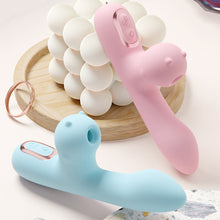 Load image into Gallery viewer, Silicone Vibrator for Adult and Female Sex Toys Masturbation Device Vibration Heating Masturbation Stick
