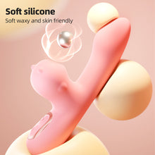 Load image into Gallery viewer, Silicone Vibrator for Adult and Female Sex Toys Masturbation Device Vibration Heating Masturbation Stick

