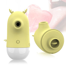 Load image into Gallery viewer, Female Sex Toys Tongue Licking Honey Bean Masturbation Device Sucking Jumping Eggs Mini Sucking Vaginal Licking Device for Women
