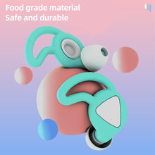 Load image into Gallery viewer, Removable Soundproof Fish Fin Silicone Earplugs Silicone Sleep Ear Plugs Soft Anti-Noise Sponge Sleeping Earplugs
