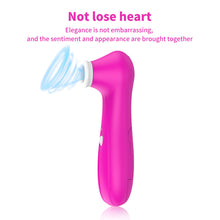 Load image into Gallery viewer, Silicone Sucker 7 Frequency Sucking Massage Stick Mini Portable Masturbation Massager Sex Toy for Female

