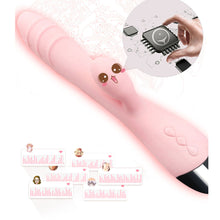 Load image into Gallery viewer, Intelligent Charging Silicone Vibrator 10 Frequency Silent Convenient Vibration Masturbation Stick Women Sex Toy
