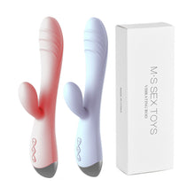 Load image into Gallery viewer, Intelligent Charging Silicone Vibrator 10 Frequency Silent Convenient Vibration Masturbation Stick Women Sex Toy
