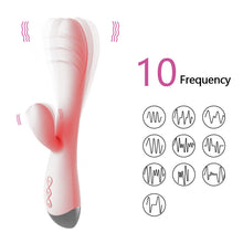 Load image into Gallery viewer, Intelligent Charging Silicone Vibrator 10 Frequency Silent Convenient Vibration Masturbation Stick Women Sex Toy
