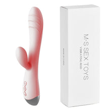Load image into Gallery viewer, Intelligent Charging Silicone Vibrator 10 Frequency Silent Convenient Vibration Masturbation Stick Women Sex Toy
