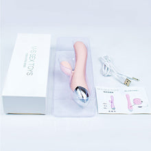 Load image into Gallery viewer, Intelligent Charging Silicone Vibrator 10 Frequency Silent Convenient Vibration Masturbation Stick Women Sex Toy
