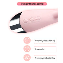 Load image into Gallery viewer, Intelligent Charging Silicone Vibrator 10 Frequency Silent Convenient Vibration Masturbation Stick Women Sex Toy
