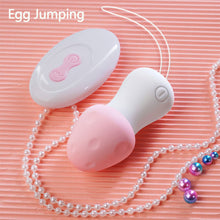 Load image into Gallery viewer, Little Mushroom Shaped Silicone Jumping Egg Vibrator Silent Wireless Remote Control Vibration Masturbator Sex Toy
