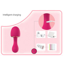 Load image into Gallery viewer, Mushroom Soft Silicone Sucking Vibrator Heating Waterproof 10 Frequency Sucking Vibration Masturbator Sex Toy
