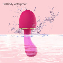 Load image into Gallery viewer, Mushroom Soft Silicone Sucking Vibrator Heating Waterproof 10 Frequency Sucking Vibration Masturbator Sex Toy
