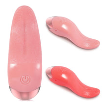Load image into Gallery viewer, Simulated Tongue Licking Vibrator Heating 10 Frequency Cordless Strong Vibration Quiet Masturbator Sex Toy
