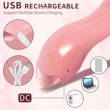 Load image into Gallery viewer, Simulated Tongue Licking Vibrator Heating 10 Frequency Cordless Strong Vibration Quiet Masturbator Sex Toy

