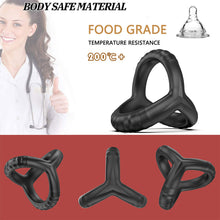 Load image into Gallery viewer, Liquid Silicone Lock Ring Preputial Ring for Men's Sex Appeal Recovery Men's Masturbation Tool Sex Toy
