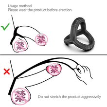 Load image into Gallery viewer, Liquid Silicone Lock Ring Preputial Ring for Men's Sex Appeal Recovery Men's Masturbation Tool Sex Toy
