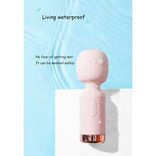 Load image into Gallery viewer, Mini Portable Silicone Vibrator Waterproof 10 Frequency Rechargeable Silent Vibration Masturbation Stick Sex Toy
