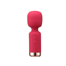 Load image into Gallery viewer, Mini Portable Silicone Vibrator Waterproof 10 Frequency Rechargeable Silent Vibration Masturbation Stick Sex Toy
