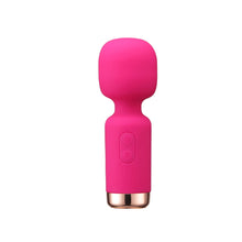 Load image into Gallery viewer, Mini Portable Silicone Vibrator Waterproof 10 Frequency Rechargeable Silent Vibration Masturbation Stick Sex Toy
