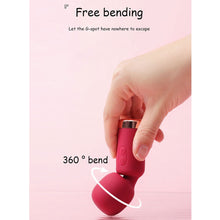 Load image into Gallery viewer, Mini Portable Silicone Vibrator Waterproof 10 Frequency Rechargeable Silent Vibration Masturbation Stick Sex Toy
