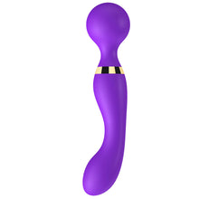 Load image into Gallery viewer, Silicone Double Head Vibrator 360° Rotation 20 Frequency Waterproof Vibration Masturbation Massager for Women
