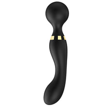 Load image into Gallery viewer, Silicone Double Head Vibrator 360° Rotation 20 Frequency Waterproof Vibration Masturbation Massager for Women
