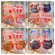 Load image into Gallery viewer, Children Sunglasses UV Resistant Cute Cat Sunglasses Fashionable Colorful Outdoor Sunglasses for Girls

