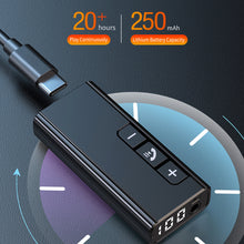 Load image into Gallery viewer, Bluetooth Receiver Adapter Stereo Wireless Audio Adapter 3.5mm AUX Jack For Car PC Headphone Handsfree Digital Display TF Card
