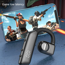 Load image into Gallery viewer, Bluetooth-compatible Headset Ear Hook Type Low Delay Noise Reduction Single Ear Business stereo Business Wireless Headset
