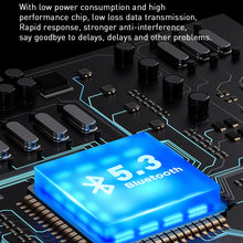 Load image into Gallery viewer, True Wireless Competitive Low Latency Gaming Headset ENC Call Noise Cancellation V5.3 Bluetooth Headset
