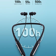 Load image into Gallery viewer, Hanging Neck In-Ear Sports Super Long Standby Bluetooth Headset Dual Mode One-Button Switching Skin-Friendly Soft Rubber Portable Storage
