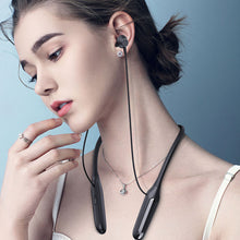 Load image into Gallery viewer, Hanging Neck In-Ear Sports Super Long Standby Bluetooth Headset Dual Mode One-Button Switching Skin-Friendly Soft Rubber Portable Storage
