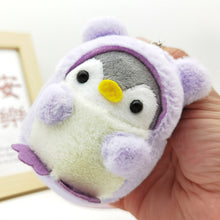 Load image into Gallery viewer, Cute Cartoon Penguin Stuffed Plush Dolls Toys Key Ring Bag Pendant Kids Toy Birthday Gifts Mini Animal Plush Doll Keychain
