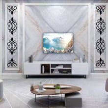 Load image into Gallery viewer, 10pcs Wall Border Acrylic Mirror Sticker Wall Art Home DIY Decoration Mirror Wall Stickers Home Office Decor 7*7cm/12*12cm
