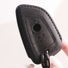 Load image into Gallery viewer, Car Key Case Suede Leather Cover Shell Accessories For BMW X1 X3 X5 X6 X7 F20 F15 F16 F48 G20 G30 G01 G02 G05 G11 G32 1 3 7 Series
