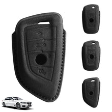 Load image into Gallery viewer, Car Key Case Suede Leather Cover Shell Accessories For BMW X1 X3 X5 X6 X7 F20 F15 F16 F48 G20 G30 G01 G02 G05 G11 G32 1 3 7 Series
