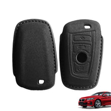 Load image into Gallery viewer, Car Key Case Suede Leather Cover Shell Accessories For BMW X1 X3 X5 X6 X7 F20 F15 F16 F48 G20 G30 G01 G02 G05 G11 G32 1 3 7 Series
