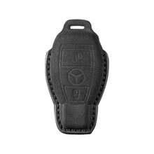 Load image into Gallery viewer, Car Remote Key Case Suede Leather Cover Shell Accessories For Mercedes Benz C E S G R Class GLS GLA GLK GLC CLS CLA AMG W204 W205 W212 W463 W176 E300 E200 C260 A200
