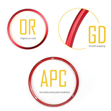 Load image into Gallery viewer, Car Interior Steering Wheel Center Logo Covers Stickers Trim Styling for Audi A1 A3 A4L/A6L/Q3/Q5 8P S3 A4 B6 B7 A5 A6 Q5 Q7 Accessories
