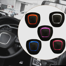 Load image into Gallery viewer, Car Interior Steering Wheel Center Logo Covers Stickers Trim Styling for Audi A1 A3 A4L/A6L/Q3/Q5 8P S3 A4 B6 B7 A5 A6 Q5 Q7 Accessories
