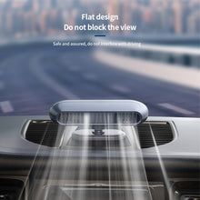 Load image into Gallery viewer, Universal Car Dual Turbine No Blades USB Silent Adjustable Air Circulation Electric Fan Auto Tabletop Accessories Rechargeable
